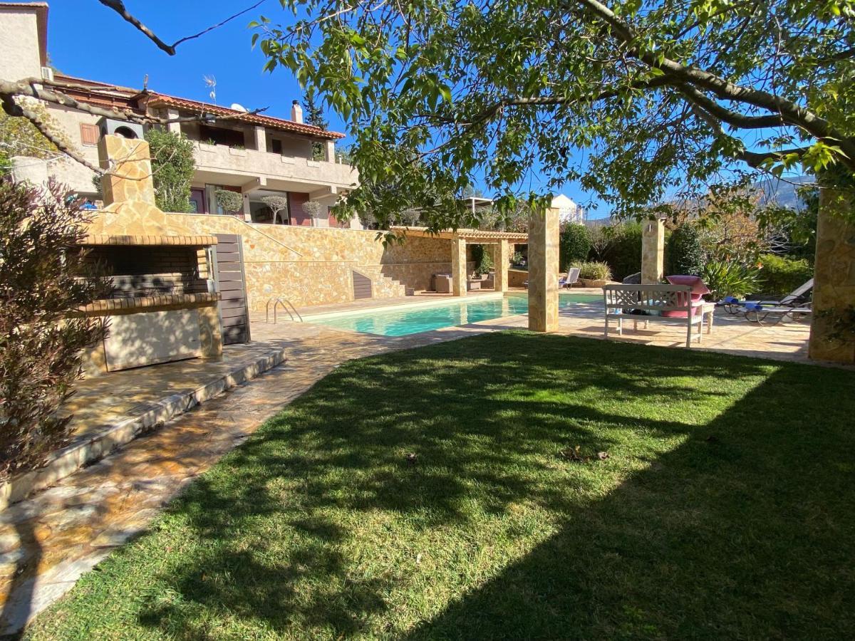 Pool And Sea View Apartments Agia Marina  Luaran gambar